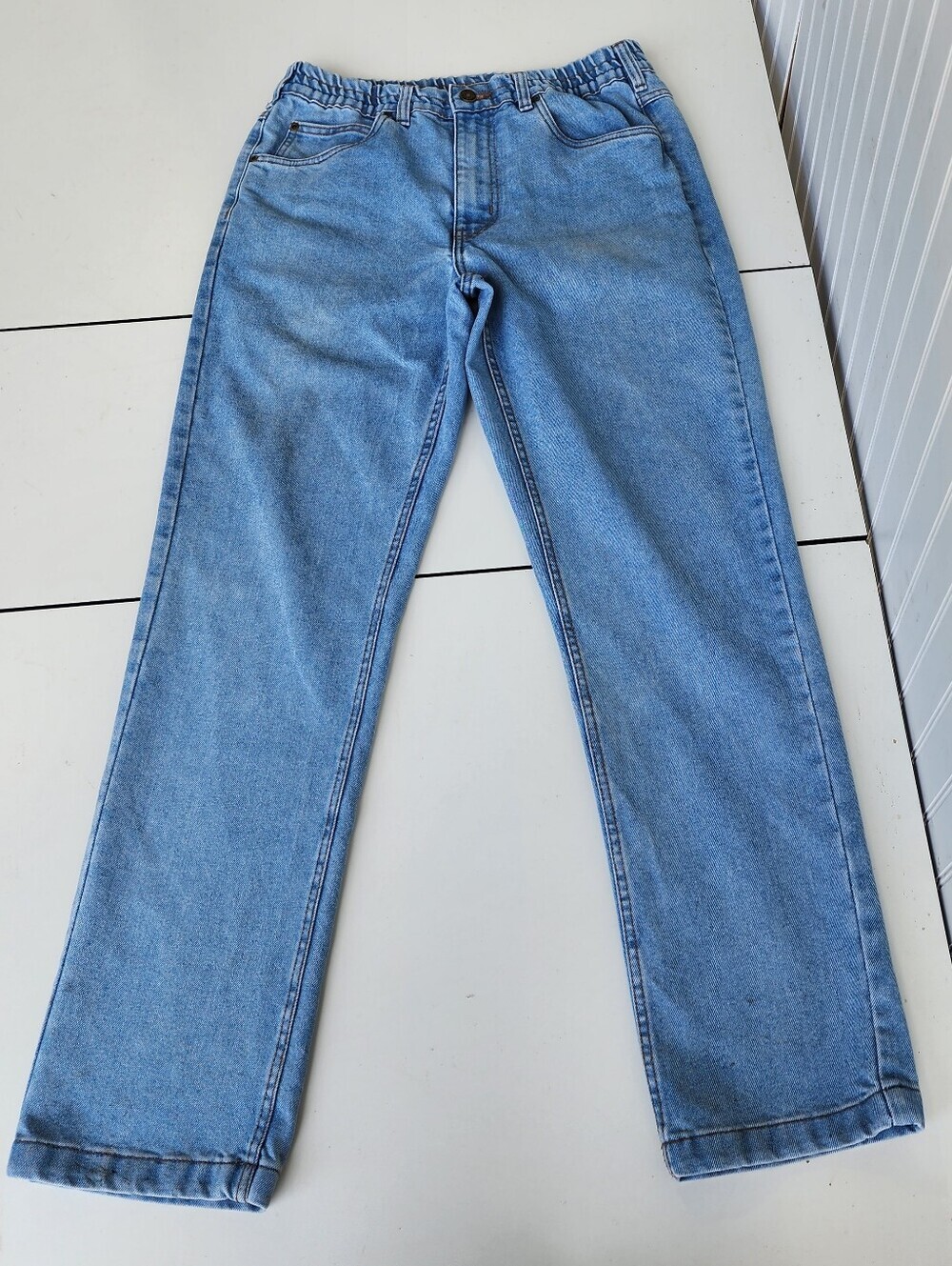 Haband Casual Joe Mens Streetwear Rugged Denim Jeans SStyle #03L Casual Sz 32 L